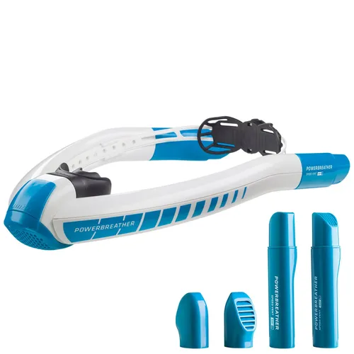 AMEO POWERBREATHER WAVE A-PB01020-000 - Innovativer Schwimmschnorchel für Leistungsschwimmer und Triathleten. Mit 100% Frischluftversorgung und intelligenten Ventilen für entspanntes Schwimmen im Freiwasser und im Schwimmbad.