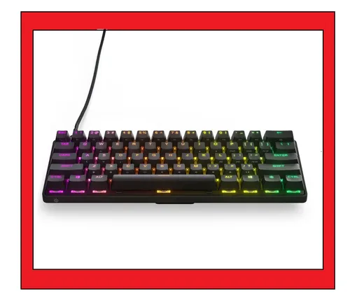 STEELSERIES Apex Pro Mini - Mechanische Gaming Tastatur, individuelle Tastenempfindlichkeit und kompakt für optimales Spielvergnügen