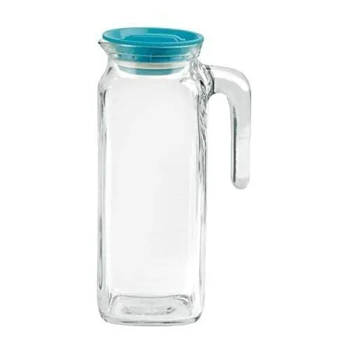 Frigoverre Karaffe Klassisch Mit Verschluß Luftdicht Glas Kelche Wein 1 Liter H