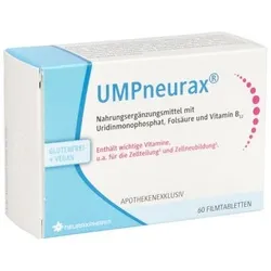 Umpneurax Filmtabletten - Nahrungsergänzungsmittel mit Uridinmonophosphat, Folsäure und Vitamin B12 für Zellneubildung und optimale Hirnleistung