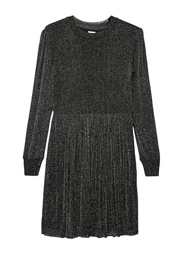 s.Oliver Kurzes Kleid aus weichem Glitzer-Mesh