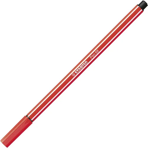 STABILO Fasermaler Pen 68 Etui 15 Stück - 10 klassische und 5 neon Farben, ideal für kreative Projekte und Zeichnungen