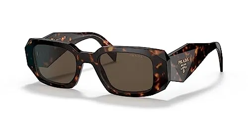 Prada PR17WS 2AU8C1 Schildpattbraune Sonnenbrille - Sportbrillen: Stilvolle Damen-Sonnenbrille mit UV400 Schutz, ideal für sonnige Tage und modische Akzente.