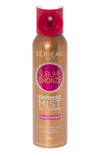 L'oreal Sublime Bronze Selbstbräunung Trocken Nebel 150ml Körper für Medium Skin