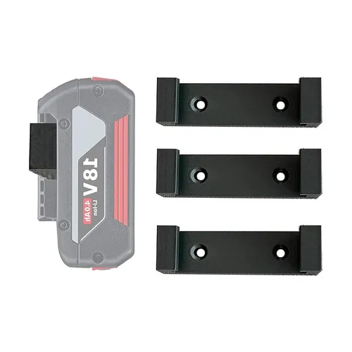 ULROAD 4x Wandhalterung für Bosch Akku 18V Akkus Li-On Wand Halter Wandhalter