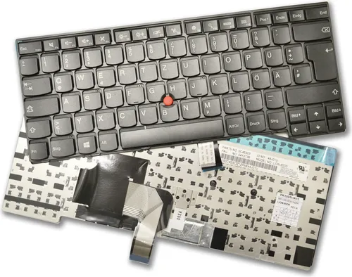 Tastatur für IBM Lenovo Thinkpad T440 T440P T440S - Schwarze QWERTZ-Tastatur, passend für mehrere Lenovo Modelle, ideal für einen einfachen Austausch und verbesserte Benutzererfahrung.