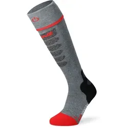 Lenz Heat Sock 5.1 Toe-Cap Slim - Beheizbare Strümpfe für Herren - Beheizbare Herrensocken mit patentierter Toe Cap®-Technologie für bis zu 14 Stunden Wärme. Ideal für Outdoor-Aktivitäten, anatomisch gestrickt und mit integriertem Schienbeinprotektor.