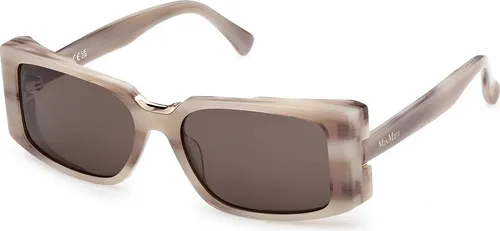 MaxMara MM0159 20A beige horn 54/16/140 Damen Sonnenbrillen