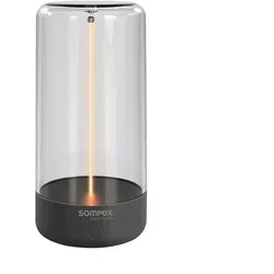 LED-Tischleuchte Pulse von sompex, anthrazit grau, 14.5 cm - Moderne Tischleuchte Pulse in anthrazit grau, ideal für stilvolle Akzente in jedem Raum. Kompakt und energieeffizient – perfekt für Schreibtisch oder Nachttisch!