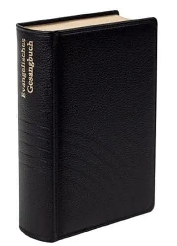 Evangelisches Gesangbuch für Baden, Elsass und Lothringen - Kleine Lederausgabe mit Goldschnitt - Sakralmusik: Hochwertige kleine Ausgabe im eleganten Lederdesign mit Goldschnitt, perfekt für Gottesdienste und persönliche Andacht.