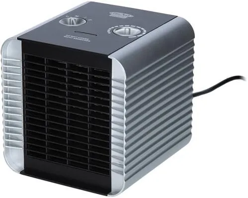 Carbest Mika Heizlüfter 230V, 750/1500W - Camping Elektroheizungen - Keramik Heizlüfter mit Thermostat für komfortable Wärme im Wohnwagen und beim Camping, ideal für kühle Nächte.