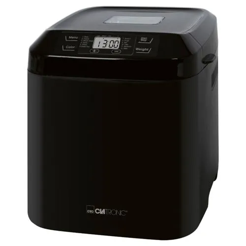 Clatronic Brotbackautomat BBA 3774 - frisches Brot zu Hause backen, 12 Backprogramme und Timer für individuelle Kreationen