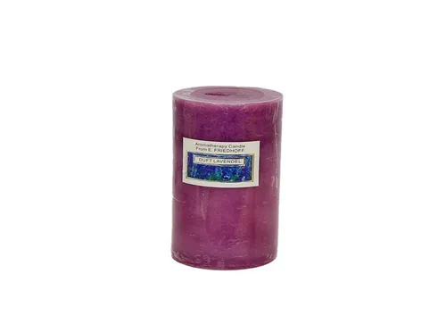 B&S Duftkerze Duftkerze Lavendel 7,2 x Ø 7,3 cm