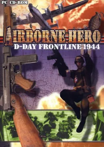 Airborne Hero - D - Day Frontline 1944 - [PC] - Actionreiches PC-Spiel, das die dramatischen Ereignisse des D-Day nachbildet und Spielern ein intensives Erlebnis in der Schlacht bietet.