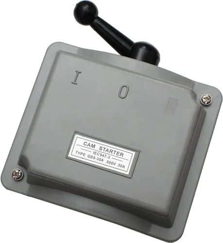 Phasen Hauptschalter 230V 380V Drehschalter 30A - 3-Phasen Hauptschalter für sichere Netztrennung von Verbrauchern, ideal für industrielle Anwendungen. Wählen Sie zwischen QS5-15A und QS5-30A.
