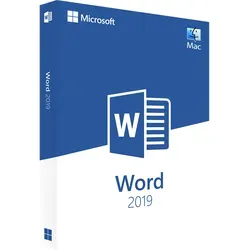 Microsoft Word 2019 für Mac | Sofortdownload + Key - Leistungsstarke Textverarbeitungssoftware für Mac mit verbesserter Benutzeroberfläche und Echtzeit-Zusammenarbeit. Ideal für professionelle Dokumente und kreative Projekte.