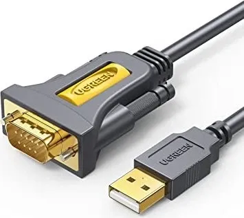 UGREEN USB auf RS232 Seriell Kabel DB9 20210 - RS232 USB Adapter mit umfassender Kompatibilität für zuverlässige Datenübertragung. Robuste Materialien sorgen für Langlebigkeit und hervorragende Leistung im Einsatz.