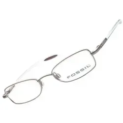 Fossil Brillengestell Pawnee Silver OF4013040, Metall und Kunststoff silberfarben