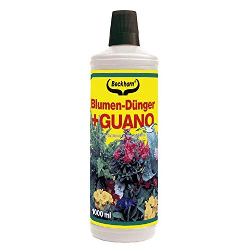 Blumendünger mit Guano 7+3+5, 1 L