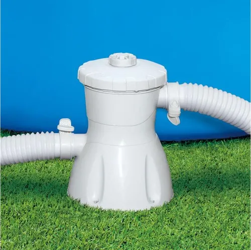 Mountfield RX330 Kartuschenfilterpumpe 12V - 1,3m³/h für sauberes Poolwasser - Poolpumpen & Sandfilteranlagen, effiziente Kartuschenfilterpumpe für Aufstellpools bis 6.000 Liter, 12V Betrieb für energiesparende Reinigung.