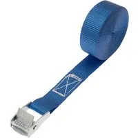 Conacord Spanngurt PES Klemmschloss 25 mm Länge 4,5 m Blau