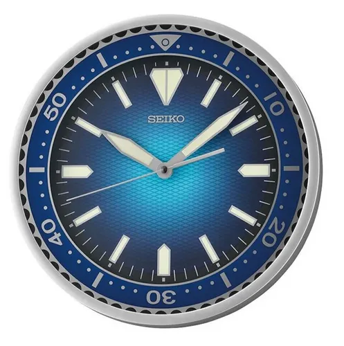 Seiko Wanduhr QXA791A - Moderne Wandgestaltung - Wanduhren in rundem Design mit analoger Anzeige, ideal für Küche, Kinderzimmer oder Arbeitszimmer. Das Quarz-Uhrwerk sorgt für präzise Zeitangabe.