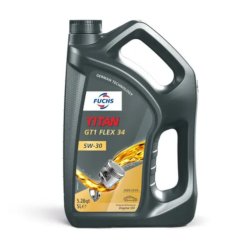 FUCHS TITAN GT1 FLEX 34 5W-30 - 5 Liter  | MB 226.51 | MB 229.51 | RN0720