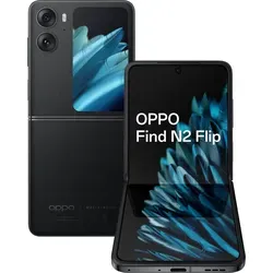 OPPO Find N2 Flip 256 GB Dual-Sim - Astral Black - Handy mit faltbarem Design und 50 MP Dual-Kamera, ideal für beeindruckende Fotos. Genießen Sie den großen Außenbildschirm und FlexForm-Modus für multitasking-fähige Nutzung.
