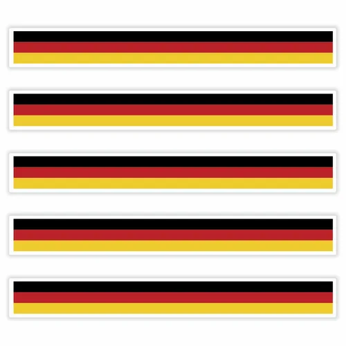 DEUTSCHLAND Aufkleber Auto Fahne Flagge KFZ Motorrad Boot FanShirt