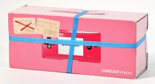 Nintendo GameBoy Micro Konsole,Rosa/Pink,OXY-001,OVP,neu