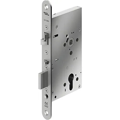 DORMAKABA 70227700 Fluchttürschloss DORMA SVP 2277 - Panzerriegel & -schlösser, universelles Fluchttürschloss mit rostfreiem Edelstahl-Stulp und hoher Sicherheitsstandards für zuverlässigen Schutz.