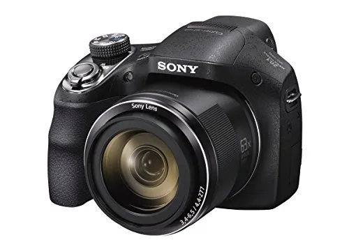 Sony DSC-H400 Bridgekamera mit 20,1 MP und 63x optischem Zoom - Vielseitige Bridgekamera mit Gesichtserkennung und Bildstabilisierung für beeindruckende Aufnahmen. Ideal für Hobbyfotografen, die Qualität schätzen.
