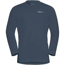 Jack Wolfskin VONNAN LS T M - Schnelltrocknendes Langarmshirt - Shirts, leichtes Langarmshirt aus weichem TEXADRI SINGLE JERSEY-Material für hohen Tragekomfort und schnelle Trocknung.