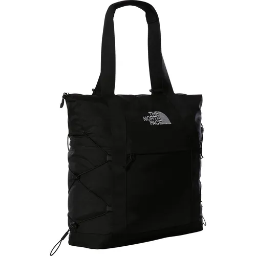 The North Face Borealis Tote - Urbaner Begleiter in Schwarz - Reisegepäck & Reiserucksäcke, wasserabweisende Tasche mit 22 Litern Volumen, ideal für Laptop und Tablet, aus recyceltem Material, vielseitig tragbar und mit durchdachtem Design für Pendler.