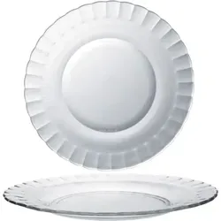 Duralex Picardie 6er Set Transparente Teller 230x20 mm - Hochwertige Essteller aus schlagfestem, gehärtetem Glas. Ideal für den täglichen Einsatz, temperaturbeständig und stapelbar für praktische Aufbewahrung.