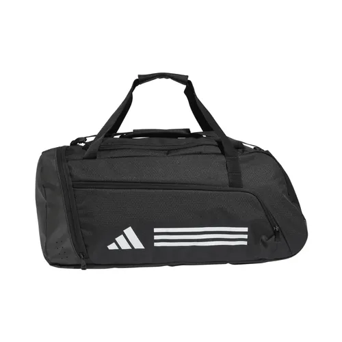 ADIDAS Tasche Essentials 3-Streifen - Klassische Sporttasche, ideal für Gym und Reisen, aus 50 % recycelten Materialien, mit bequemem Schulterriemen und strapazierfähigem Boden