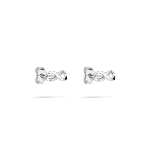 s.Oliver Ohrring - Elegante Ohrstecker aus 925er Sterlingsilber - Hochwertige Ohrstecker aus poliertem 925er Silber, 10,5 mm groß, mit Steckverschluss. Ideal für jeden Anlass und in stilvollem Design. Kommt in einem schönen, wiederverwendbaren Baumwoll-Säckchen – perfekt zum Verschenken!