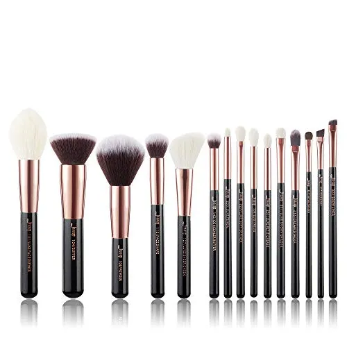 Jessup Make Up Pinsel Sets 15 Pcs - Make-up Sets & Kits, umfassendes Set mit 15 hochwertigen Kosmetikpinseln für präzises Schminken und kreative Looks.