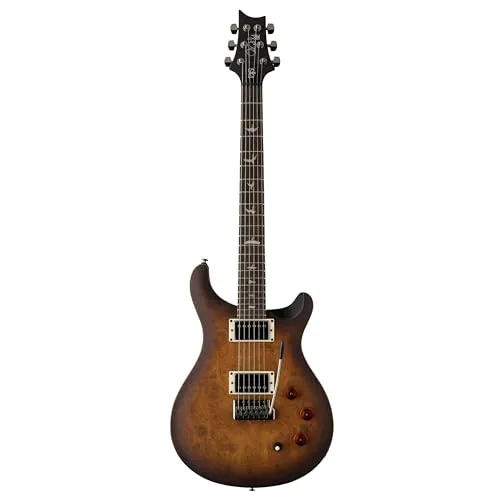 PRS LTD SE Exotic DGT Laurel Burl MT - E-Gitarre - Gitarren, mit einzigartiger Laurel Burl Decke für einen unverwechselbaren Klang und ansprechendes Design.