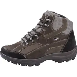 Waldläufer HOLLY Schnürboots - Komfortable Wanderschuhe in Weite H - Wanderschuhe mit atmungsaktivem Nubukleder, ideal für lange Touren. Die Luftkammernsohle sorgt für optimale Dämpfung und Komfort in Größe 40,5.