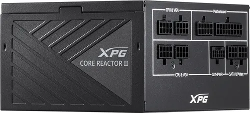 XPG COREREACTOR II 1000W Netzteil - Netzteile mit 1000W Leistung, 80 PLUS Gold Zertifizierung für hohe Energieeffizienz und vollständig modulare Kabel für einfache Installation.