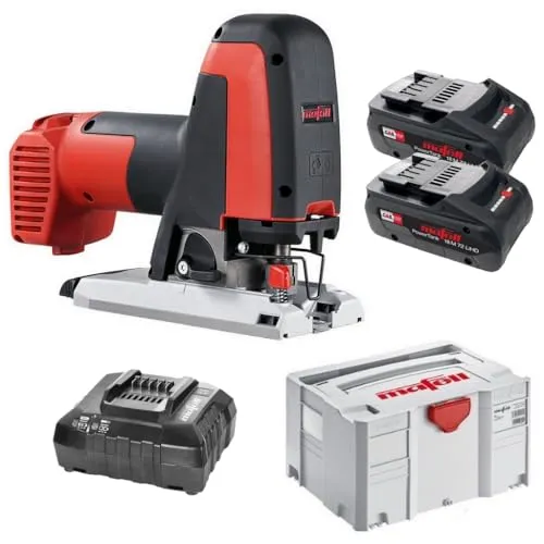 Mafell Akku Performance Stichsäge PS 2-18 im MAX3 18V - Sägen - Hochpräzise Akku-Stichsäge mit Ergo-Balance und cleverem Lichtmanagement für optimale Handhabung und Komfort, ideal für anspruchsvolle Arbeiten.