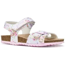 Geox Mädchen J Adriel Girl C Sandal in Crystal Pink, 26 EU - Luftige Sandalen mit atmungsaktiver Technologie, ideal für warme Tage und komfortables Tragen.