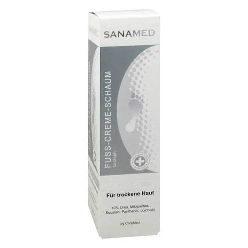 Mikrosilber Sanamed Fuß-Creme-Schaum Dosieraerosol 150 ml