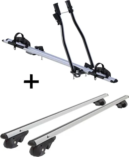 VDP Dachträger Set für VW Golf VI Variant (Kombi) AJ 2008-2012 - Gepäckträger Set mit Dachträger und Fahrradträger SAGITTAR, perfekt für den sicheren Transport von Fahrrädern auf Ihrem VW Golf VI Variant.