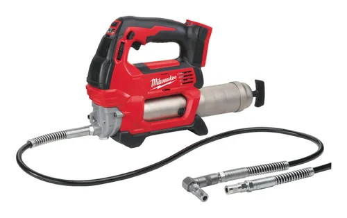 Milwaukee M18 GG-0 Akku Fettpresse 18 V - Kabellose Fettpresse mit 620 bar Druck, ideal für professionelle Anwendungen. Perfekt für Werkstätten, die Flexibilität und Leistung benötigen.
