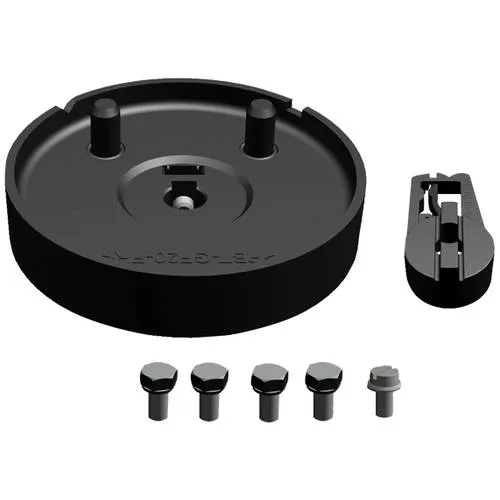 Siemens 6DR4004-8D Motorflansch für Schwenkantriebe - Zubehör für Schrittmotoren, Servomotoren - Ideal für SIPART PS2 Anbausatz, ermöglicht einfache Montage an Schwenkantrieben nach VDI/VDE 3845.