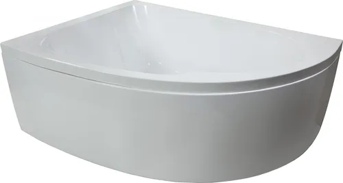 Magnolia Home Badewanne Royal XL 180x130 links - Luxuriöse asymmetrische Badewanne mit 180 cm Länge und 130 cm Breite. Ideal für zwei Personen, gefertigt aus hochwertigem Acryl. Genießen Sie entspanntes Badevergnügen bei maximalem Komfort!