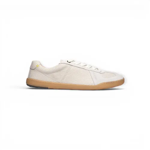 Blusun Barfussschuhe BLSN-205W – Damen Sneaker in Offwhite, Größe 39 - Der BLSN-205W Offwhite Damen Sneaker vereint modisches Design mit hervorragender Luftzirkulation. Ideal für warme Tage, bietet er maximale Bewegungsfreiheit und Komfort, dank der flexiblen Sohle und hochwertigem Leder.