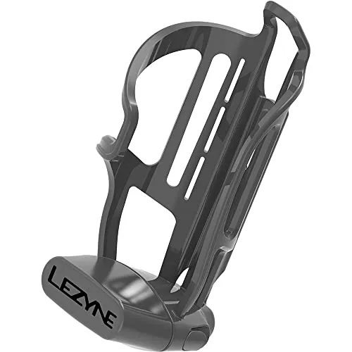 Lezyne Flaschenhalterung Flow Storage Cage - Flaschenhalter für Fahrräder mit integriertem Fach zur Aufbewahrung, ideal für unterwegs und perfekt für aktive Herren.